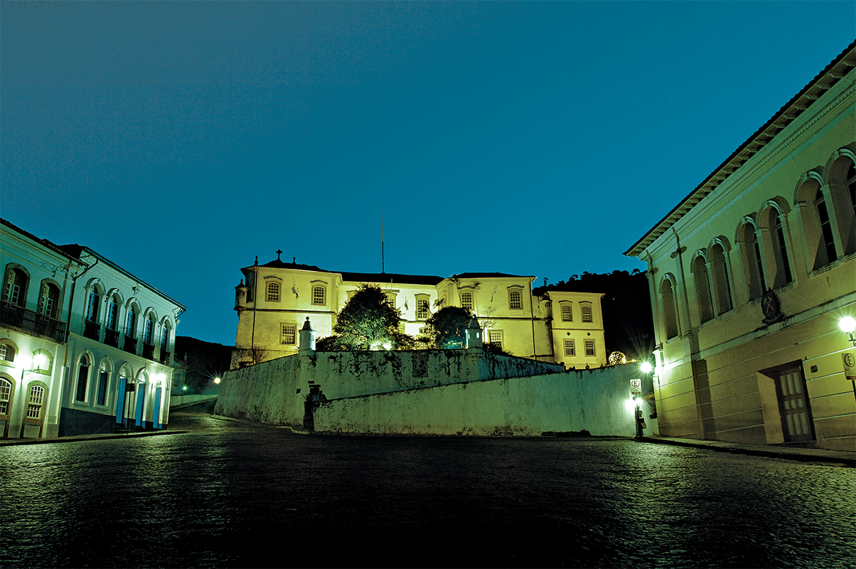 Antigo Palácio dos Governadore, segunda sede da Escola de Minas.